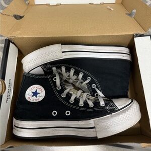 Converse Black High-Top Sneakers